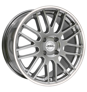 pneumatiky - 8x17 4x108 ET35 ASA GT 1 silber shiny silber mit weiYem Ring Oldtimer dly Rfky / Alu Auto Hi-Fi + navigace nhradn dly auto trailer Autoprodejce