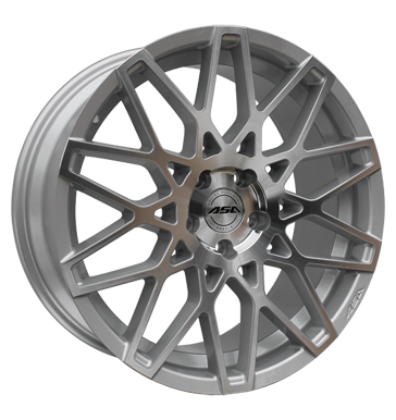 pneumatiky - 8.5x18 5x112 ET30 ASA GT 4 silber silber frontpoliert kombinza Rfky / Alu viditelnost Tricka pneu b2b