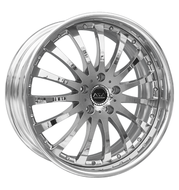 pneumatiky - 10x18 5x120 ET35 ASA ZR 1 chrom chrom auto Rfky / Alu Slevy Lehk ventil vozy / vozy pneus