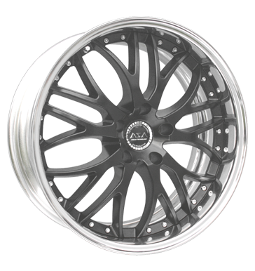 pneumatiky - 8.5x19 5x112 ET42 ASA ZR 2 schwarz schwarz automobilov sady Rfky / Alu Offroad lto od 17,5 