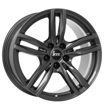pneumatiky - 8x18 5x120 ET34 ATS Evolution schwarz dark grey PKW lto Rfky / Alu nemrznouc smes Zcela specifick dly trziste