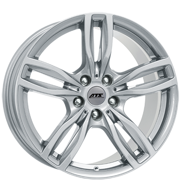 pneumatiky - 7.5x17 5x120 ET32 ATS Evolution silber polar-silber nepromokav odev Rfky / Alu PONGRATZ EXCENTRI Hlinkov disky