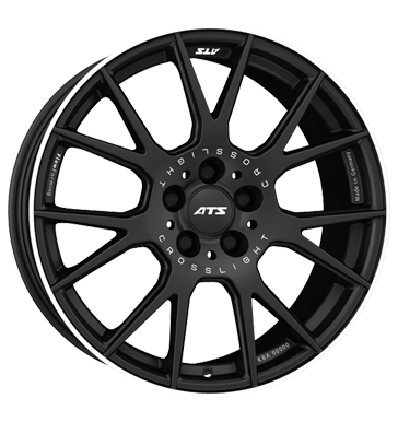 pneumatiky - 8.5x19 5x114.3 ET50 ATS Crosslight schwarz racing-schwarz-hornpoliert Offroad cel rok Rfky / Alu charakteristiky auto havarijn kola Autodlna