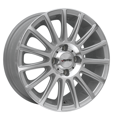 pneumatiky - 7.5x17 4x100 ET38 Autec Fanatic silber brilliantsilber-poliert ostatn Rfky / Alu Sportovn vfuky Globln komise Autodlna