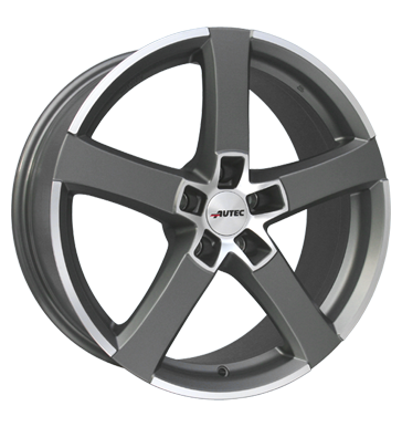 pneumatiky - 7.5x17 5x120 ET50 Autec Galactic grau / anthrazit anthrazit matt poliert Speciln dly pro auta Rfky / Alu Axxium Offroad letn pneumatiky