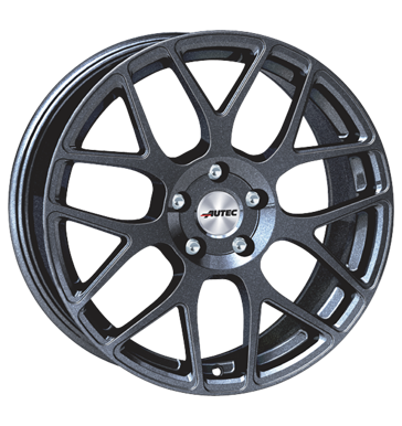 pneumatiky - 7.5x17 5x112 ET25 Autec Hexano schwarz schwarz metallic Spojky + E Sady Rfky / Alu nstroj ventil BRABUS Hlinkov disky