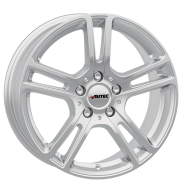 pneumatiky - 7x17 5x112 ET48.5 Autec Mugano silber brilliantsilber-lackiert kompletnch systmu Rfky / Alu BRABUS Csti Quad velkoobchod s pneumatikami