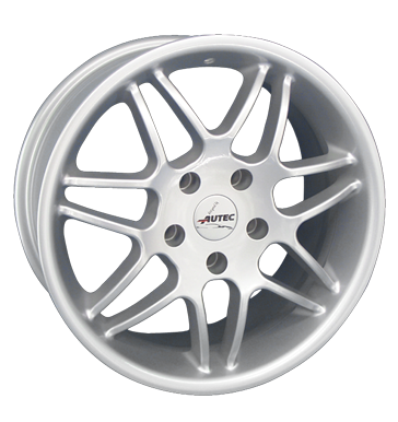 pneumatiky - 7x15 5x108 ET35 Autec Mistral silber brilliantsilber baterie Rfky / Alu GS-Wheels Borbet disky