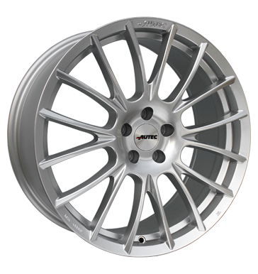 pneumatiky - 7.5x17 4x100 ET40 Autec Veron silber kristallsilber STIL AUTO Rfky / Alu Ovldn rdiov dlkov Maxx Kola Autoprodejce