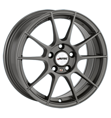 pneumatiky - 6.5x15 4x108 ET40 Autec Wizard grau / anthrazit gun metal matt EXCENTRI Rfky / Alu Oldtimer dly hasic prstroj disky