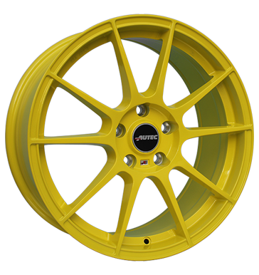 pneumatiky - 8x18 5x108 ET45 Autec Wizard gelb atomic yellow Ecanto Rfky / Alu pce o pneumatiky ozdobnmi kryty Prodejce pneumatk