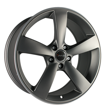 pneumatiky - 8x18 5x112 ET45 Avus AF 10 grau / anthrazit anthracite matt polished regly pneumatik Rfky / Alu odevy Hartge Autoprodejce