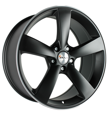 pneumatiky - 8.5x19 5x112 ET45 Avus AF 10 schwarz black polished MB-DESIGN Rfky / Alu Kola / ocel Kabely a konektory Autoprodejce