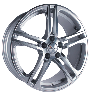 pneumatiky - 8x19 5x112 ET35 Avus AF 2 silber silver polished Proline Kola Rfky / Alu Pce o automobil + drzba Vyloucen pneu b2b