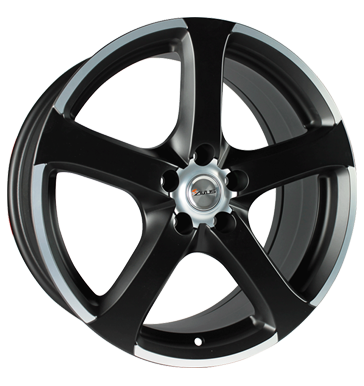 pneumatiky - 8x18 5x120 ET20 Avus AF 3 schwarz matt black polished G-KOLO Rfky / Alu Flip zvaz Lehk ventil vozy / vozy Hlinkov disky