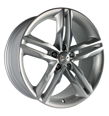 pneumatiky - 8.5x19 5x112 ET45 Avus AF 6 silber silver polished autodly USA Rfky / Alu motocykl svetr fleece pneus