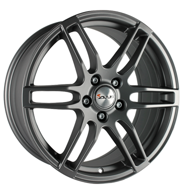 pneumatiky - 7x16 4x100 ET38 Avus AF 9 grau / anthrazit matt anthracite Pce o automobil + drzba Rfky / Alu Prslusenstv a literatura extender ventil / drzk pneumatiky