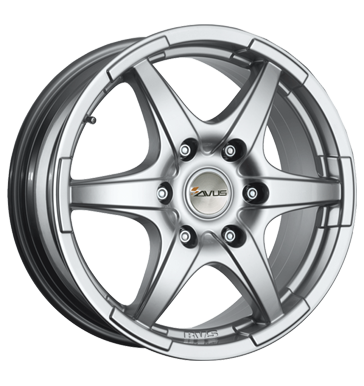 pneumatiky - 7x17 5x118 ET60 Avus Grizzly silber hyper silver Bund bundy Rfky / Alu Autordio Rarity bezpecnostn vesty Autoprodejce