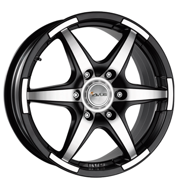 pneumatiky - 8.5x18 6x115 ET50 Avus Grizzly schwarz matt black polished bezpecnostn obuv Rfky / Alu GS-Wheels Bund bundy Predaj pneumatk