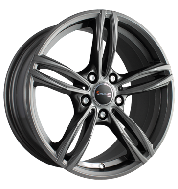 pneumatiky - 8.5x18 5x120 ET37 Avus AC-MB3 grau / anthrazit anthracite myt oken Rfky / Alu renault Binno pneu b2b