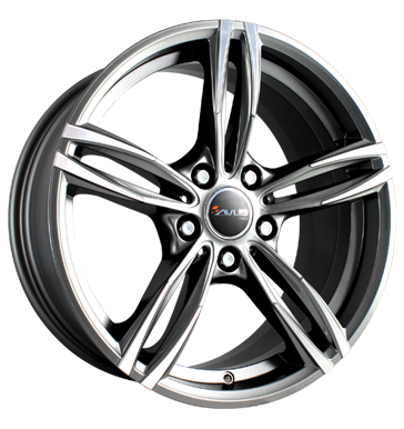 pneumatiky - 9.5x19 5x120 ET47 Avus AC-MB3 grau / anthrazit anthracite polished nemrznouc smes Rfky / Alu kolobezka Offroad Wintergreen velkoobchod s pneumatikami