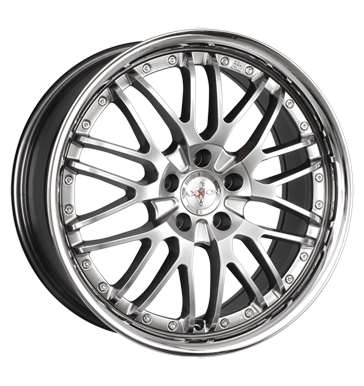 pneumatiky - 8.5x19 5x112 ET43 Axxion Bellagio chrom effectglanz anthrazit m. verchromtem EB Auto-Tuning + styling Rfky / Alu Motocykl Navigace a cestovn Objevte nyn! Velkoobchod