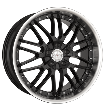 pneumatiky - 8.5x20 5x120 ET15 Axxion Bellagio schwarz schwarz glanz m. hochgl. pol. Felgenbett kompletnch systmu Rfky / Alu zimn recnk trziste