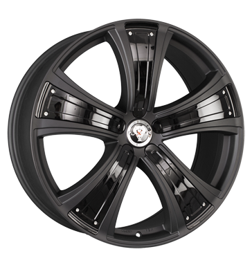 pneumatiky - 8.5x19 5x120 ET35 Axxion Diva schwarz schwarz matt deko elegance schwarz dly na nkladn auta Rfky / Alu Proline Kola magma trhovisko