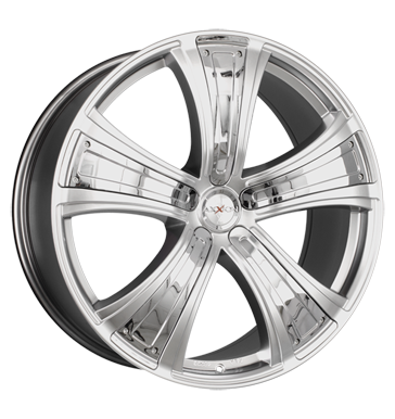pneumatiky - 9.5x22 5x120 ET45 Axxion Diva chrom chromsilber deko elegance chrom ANZIO Rfky / Alu KOLA Workshop vozk pneus