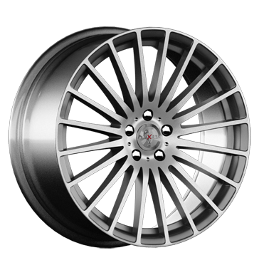 pneumatiky - 8.5x20 5x112 ET45 Axxion Excess grau / anthrazit daytona grau matt poliert motocykl Rfky / Alu ALCOA sportovn KOLA Autoprodejce