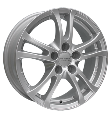 pneumatiky - 8x18 5x114.3 ET40 Anzio Turn silber polar silber cel rok Rfky / Alu mikiny Barvy a Laky disky