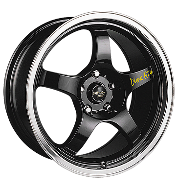 pneumatiky - 9x17 5x120 ET38 Barracuda Cuda GT4 schwarz highgloss-black psy Rfky / Alu Slevy Smoor pneu b2b