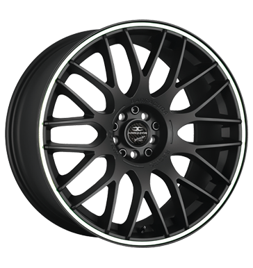pneumatiky - 9x20 5x114.3 ET40 Barracuda Karizzma weiss PureSports / Color Trim weiss Stresn nosic + stresn boxy Rfky / Alu Hadice / Chafers renault pneumatiky