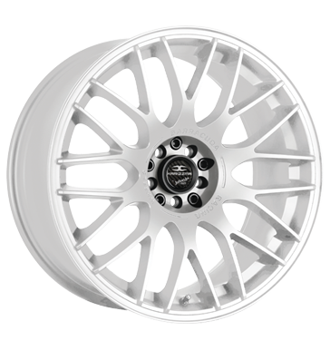 pneumatiky - 7.5x17 4x100 ET35 Barracuda Karizzma weiss racing white edition mitsubishi Rfky / Alu Hreby / Matice PONGRATZ pneumatiky