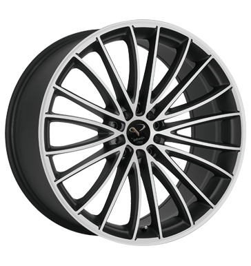 pneumatiky - 8.5x19 5x100 ET32 Barracuda Le Mans schwarz matt black polished mastek Rfky / Alu vzduchov filtr olejov filtr pneumatiky