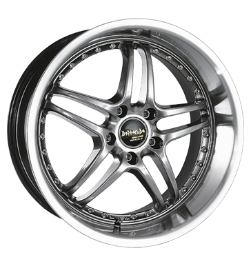 pneumatiky - 8.5x18 5x114.3 ET50 Barracuda Starform Evo schwarz hyper black motocykl ventil Rfky / Alu Barracuda CARLSSON Autodlna