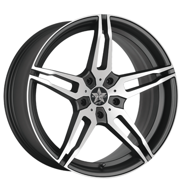 pneumatiky - 8.5x19 5x112 ET35 Barracuda Starzz schwarz mattblack-polished letadlo Rfky / Alu Offroad cel rok csti tela Autoprodejce