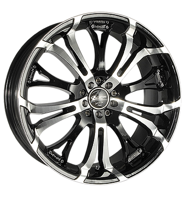 pneumatiky - 9x20 5x120 ET20 Barracuda Tzunamee schwarz High gloss black polish cel rok Rfky / Alu Elektrick kolobezka pneu