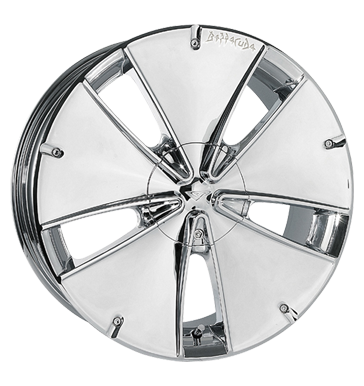 pneumatiky - 7.5x17 4x100 ET35 Barracuda Vault chrom real chrom GMP Italia Rfky / Alu Lehk nkladn vuz v lte baterie Autoprodejce