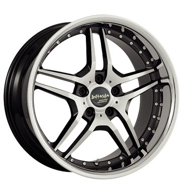 pneumatiky - 8x18 5x114.3 ET40 Barracuda Vegas schwarz higloss-black-polished/Inox-Lip propagace testjj Rfky / Alu Breyton csti tela Prodejce pneumatk