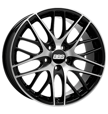 pneumatiky - 8x18 5x112 ET40 BBS CS schwarz schwarz diamant-gedreht glanz Mobiln navigacn systmy Rfky / Alu Alessio Prizpusoben & Performance disky