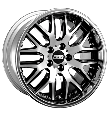 pneumatiky - 8.5x19 5x120 ET8 BBS CY II schwarz schwarz poliert Offroad All Terrain Rfky / Alu csti tela Hadice / Chafers trziste