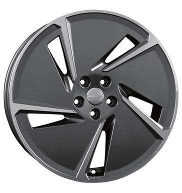 pneumatiky - 7.5x20 5x112 ET45 Borbet AE grau / anthrazit mistral anthracite polished glossy Offroad lto od 17,5 