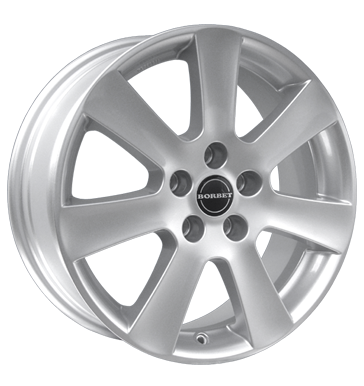 pneumatiky - 7.5x18 5x114.3 ET45 Borbet CA silber crystal silver auto Rfky / Alu Motocyklov zvody Mutec b2b pneu