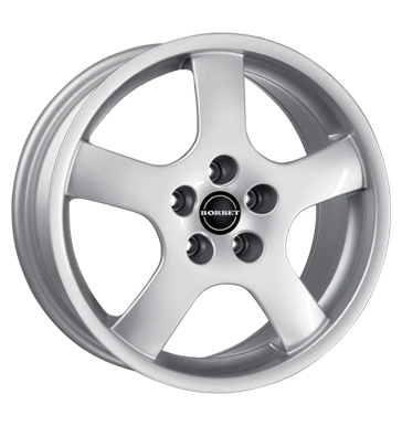 pneumatiky - 7x17 5x120 ET40 Borbet CB silber silber lackiert Parka Rfky / Alu Smoor Truck Winter od 17,5 