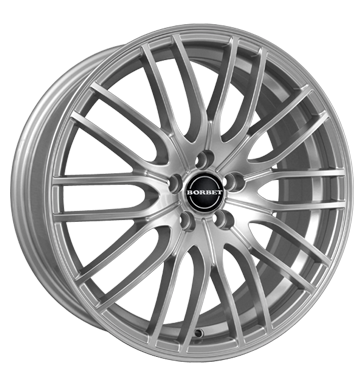 pneumatiky - 8x18 5x115 ET40 Borbet CW4 silber sterling silver Ovldn rdiov dlkov Rfky / Alu Jahreswagen Speciln dly pro auta Predaj pneumatk