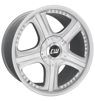 pneumatiky - 10x20 5x120 ET45 Borbet CX silber crystal silver nhradn dly auto trailer Rfky / Alu Proline Kola FONDMETAL pneu