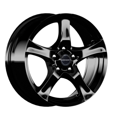 pneumatiky - 6.5x16 5x112 ET50 Borbet F schwarz black glossy osvetlen Rfky / Alu PONGRATZ Quad Autodlna