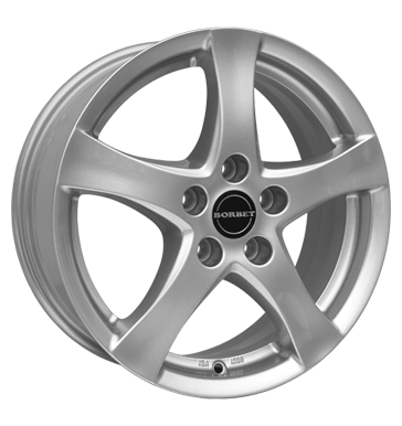 pneumatiky - 6.5x16 4x108 ET40 Borbet F silber brillant silver RC design Rfky / Alu AUTEC Chafers: Nkladn / podvalnk pneu