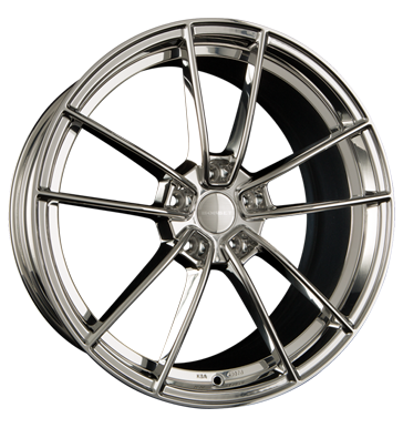 pneumatiky - 8.5x19 5x112 ET35 Borbet FF1 sonstige stainless polished Leichtkraftrad dly Rfky / Alu moped odevy velkoobchod s pneumatikami